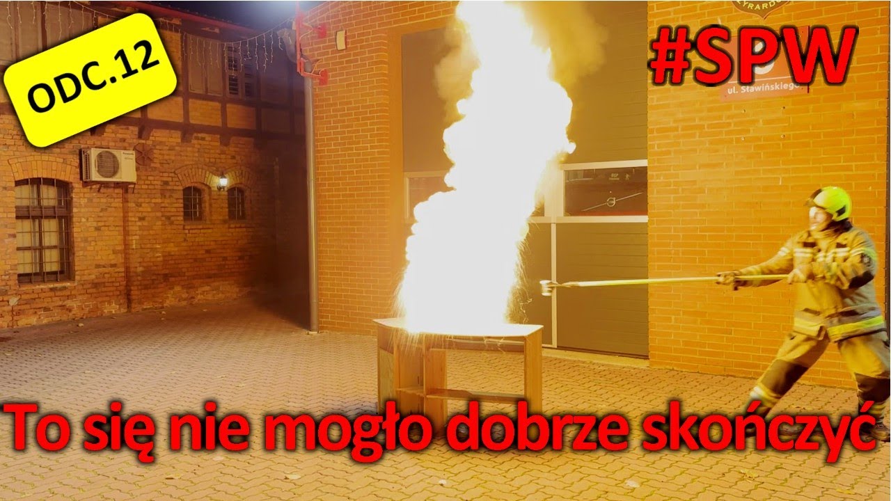 🔥 #SPW 12 - Jak gasić płonący olej kuchenny