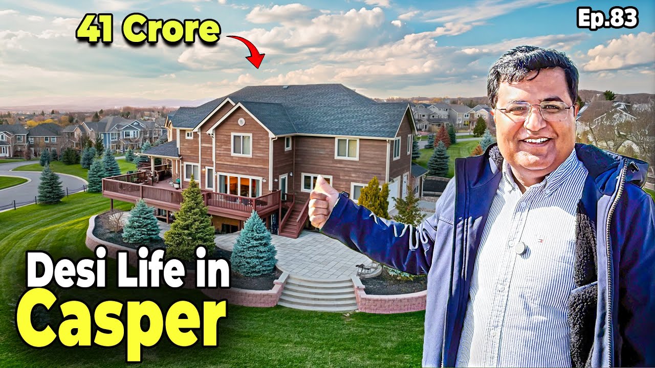 First time in CASPER Wyoming 🇺🇸 Pakistani ka 41 Crore Ghar 😍 Exploring America Ep.83