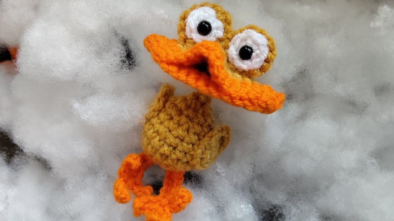 Tuto poussin au crchet