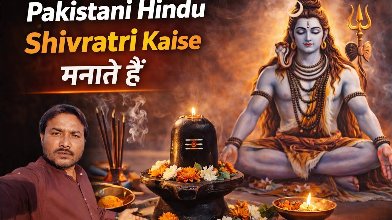 Pakistani Hindu Shivratri kaise manate hain 🔱🕉️ Pakistan Hindu Life Reality 🇵🇰 Vijay Dharma 