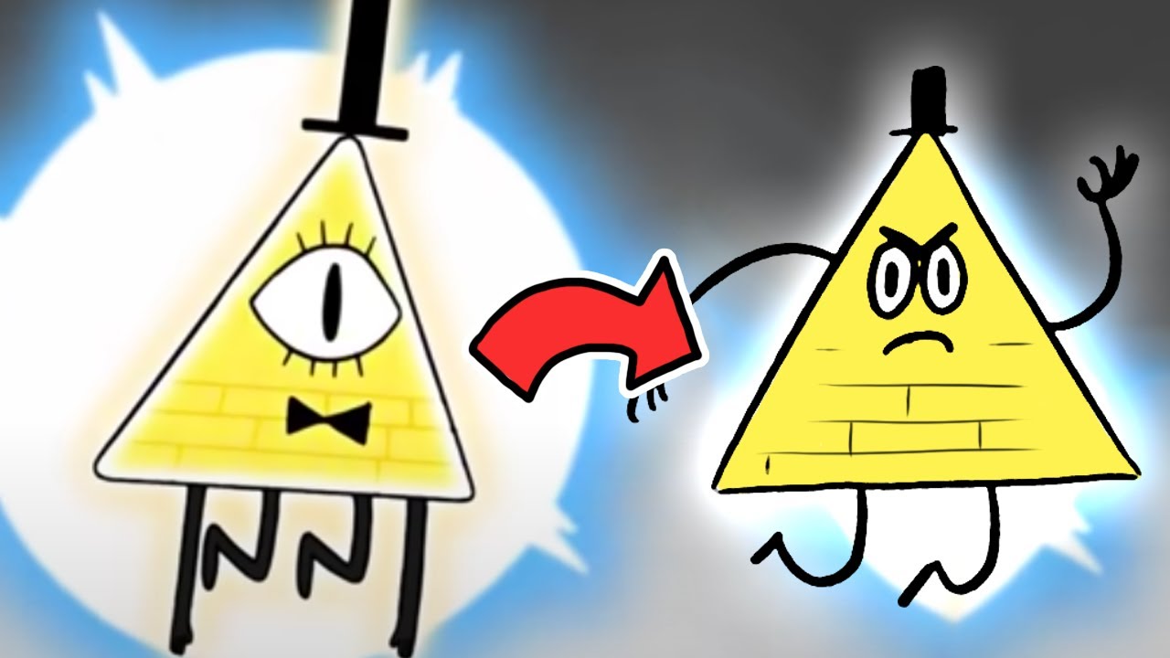Drawing Gravity Falls Characters From Memory - Two Minute Tuesday