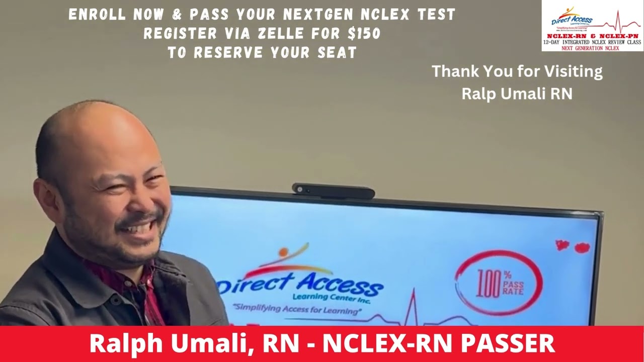 Ralph Umali, RN - NCLEX PASSER