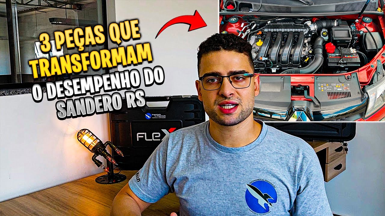 3 Peças que vão transformam o Sandero RS + 18 Hp na receita simples!