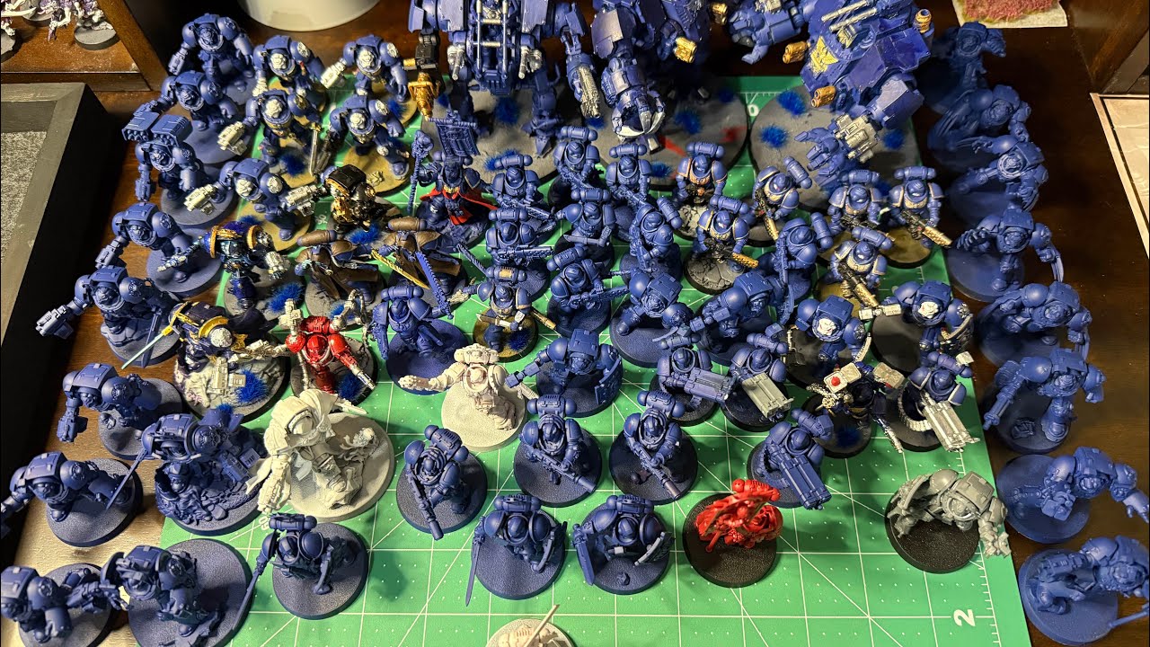 My total amount of ultramarines points #40k #warhammer #warhammer40k 