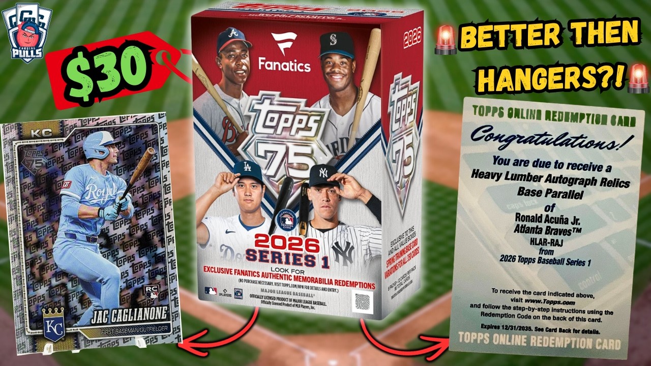 Stop Buying Regular Blasters! ✋ 2026 Topps Series 1 Fanatics Exclusive Blaster Boxes are LOADED!