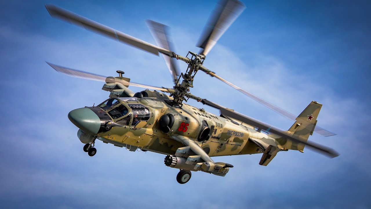 Kamov Ka-52 Alligator Russian Attack Helicopter