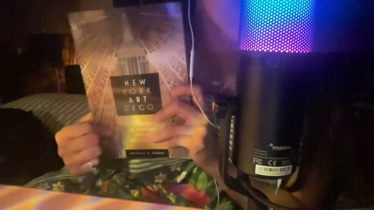 ASMR | Bedtime Reading a Book | Softly Spoken | Sleep Relaxation