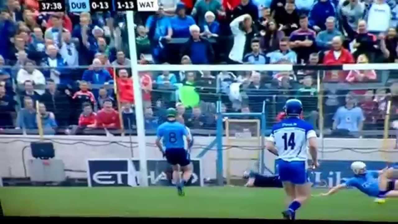 Cracking goal from Waterford's teenager Shane Bennett..Rory Mclroy would have been proud of that !