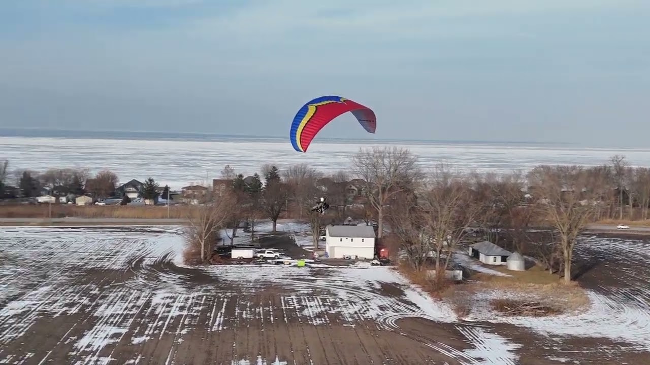 Первый полет на Parajet Maverick 2 с заводом R.