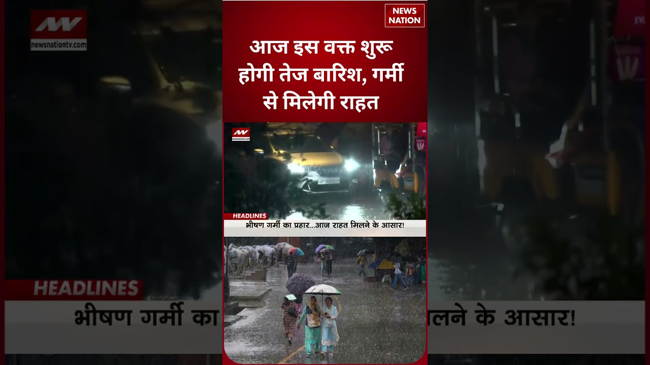 Weather News: आज से बदलेगा मौसम, झमाझम बारिश का अलर्ट | IMD Weather Update | Rain Alert