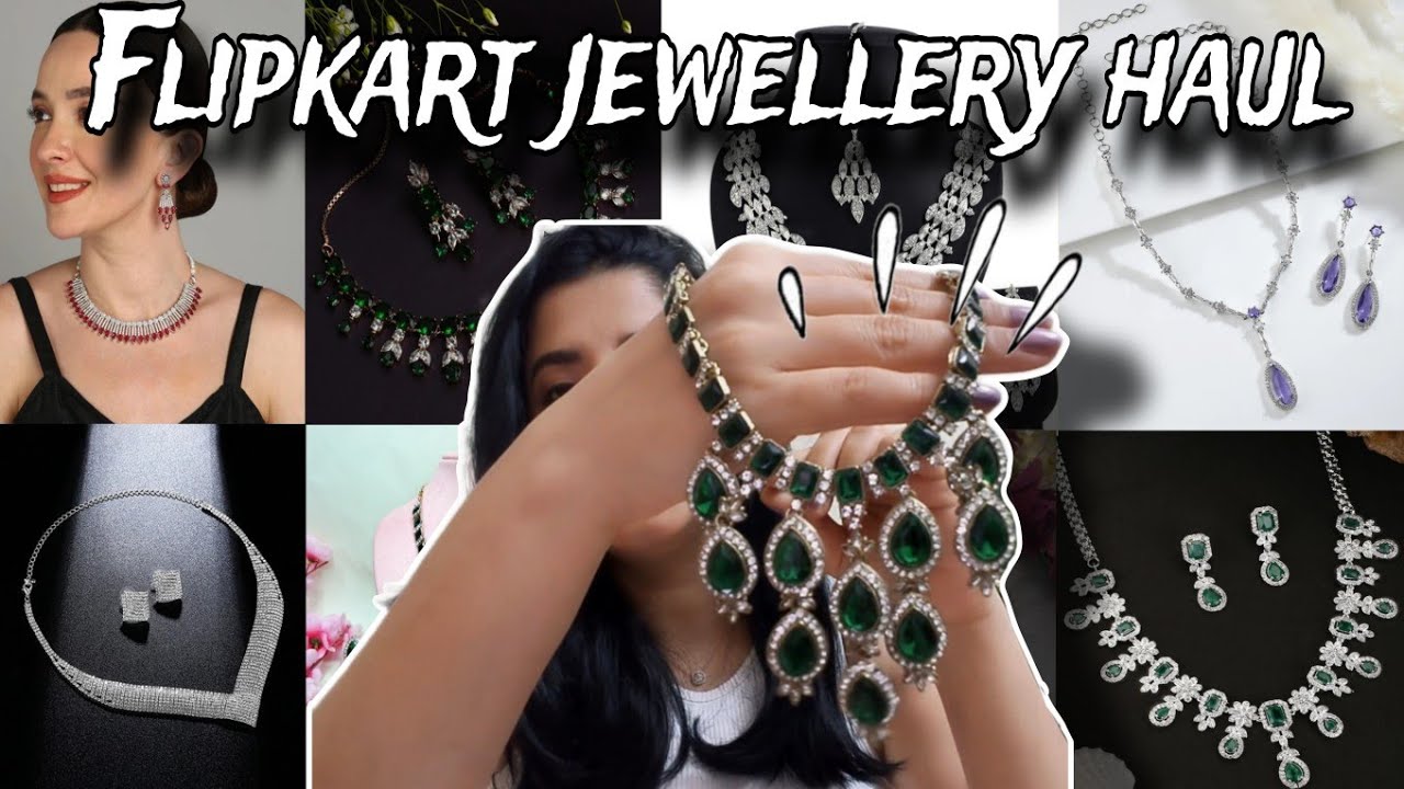 Flipkart jewellery haul 💕🥰 || Flipkart ad jewellery haul | Flipkart haul