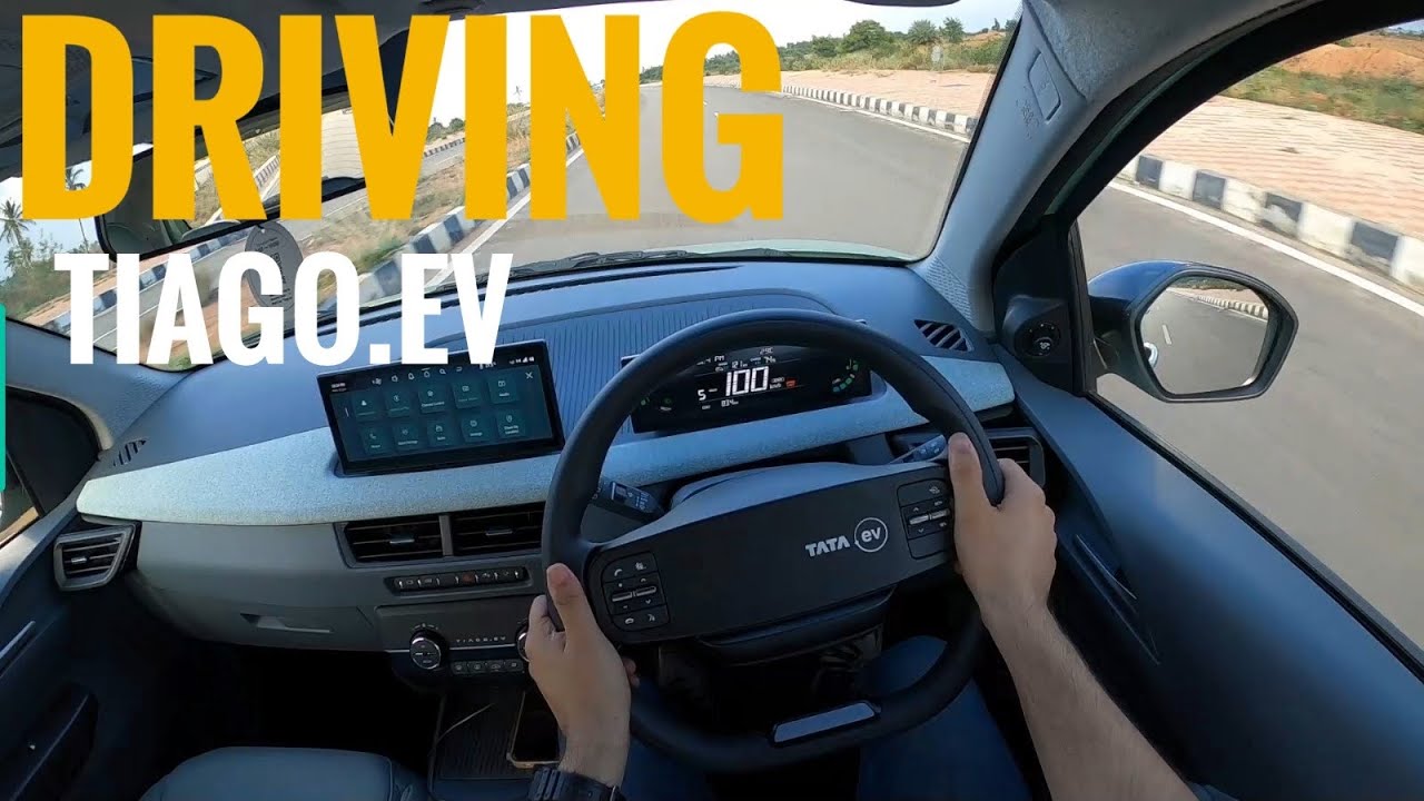 2026 Tata Tiago.EV Drive with Interiors/Space/Features