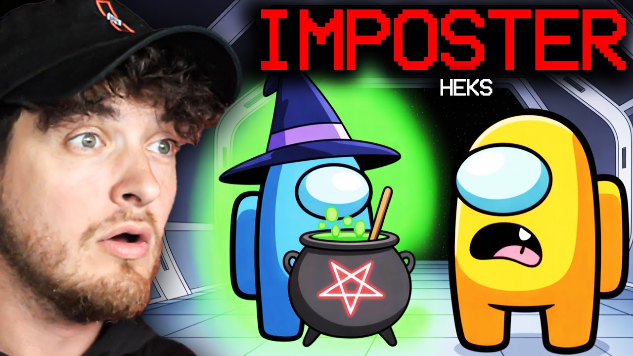 IEDEREEN VERVLOEKT DOOR DE HEKS IMPOSTER (Among Us)