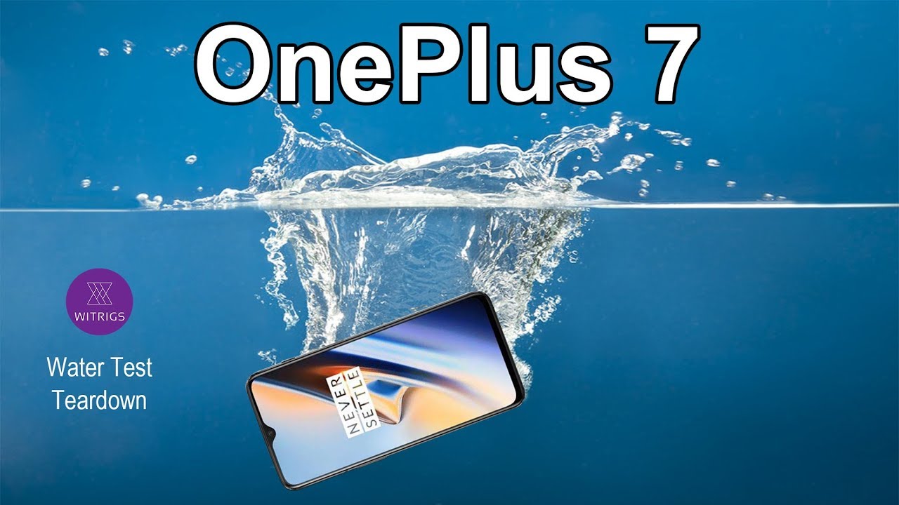 OnePlus 7 waterproof Test & Teardown