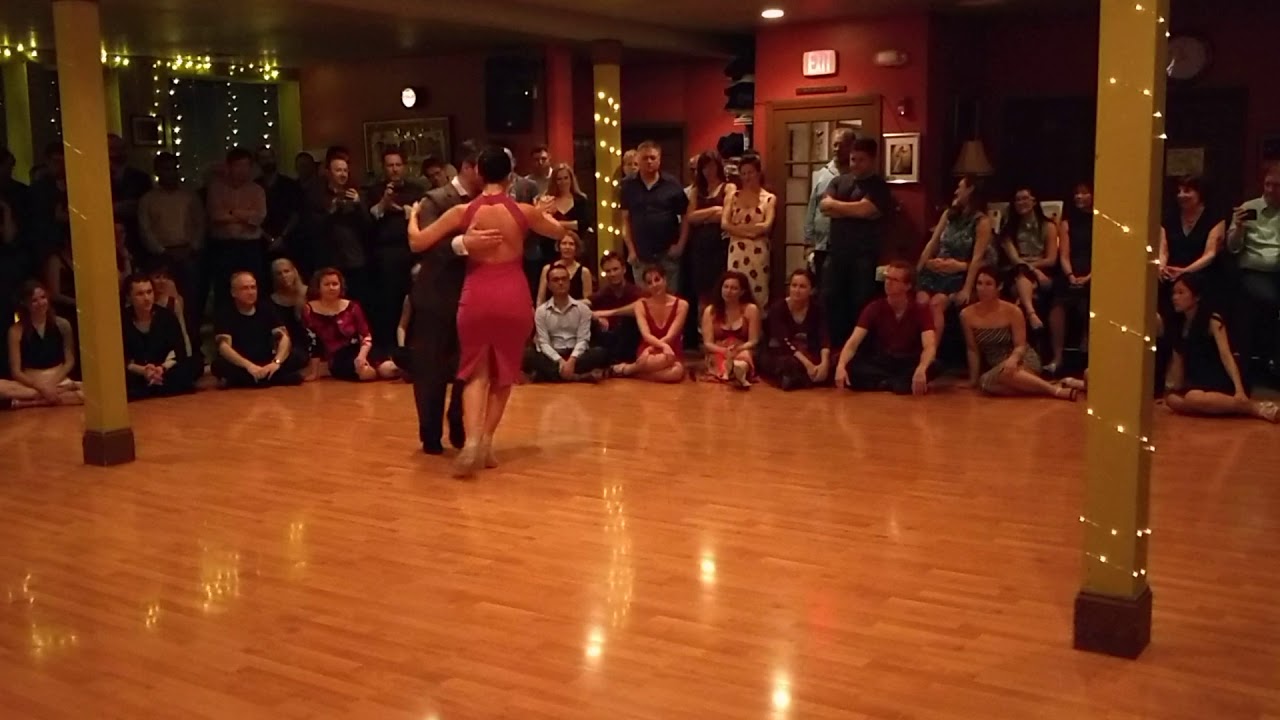 Argentine Tango: Jesica Arfenoni and Adam Cornett perform in Boston 2:3 El Olivo by Juan D'arienzo