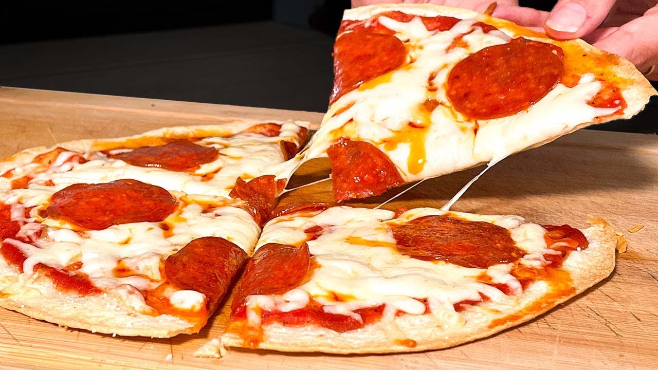 Tortilla Pizza Recipe - Making Pizzas with Tortillas!