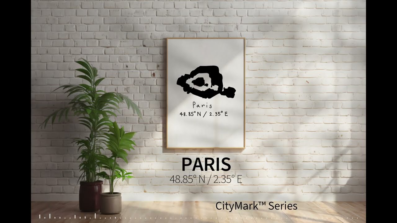 Paris CityMark | Calm Jazz for Deep Work & Study | 1 Hour
