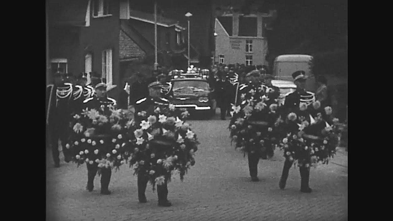 Heist-op-den-Berg / Begrafenis rijkswachter Van Der Aa in 1969