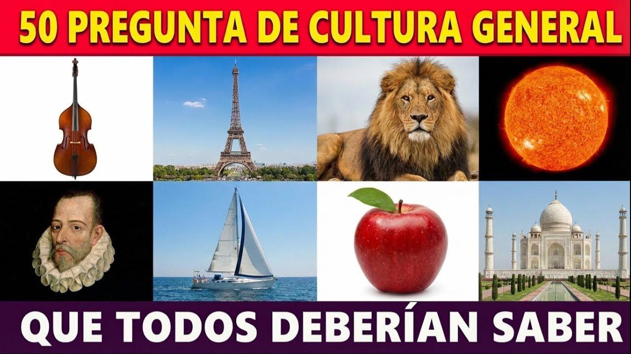 ¿Cuánto Sabes? 50 Preguntas de Cultura General que la Mayoría Falla