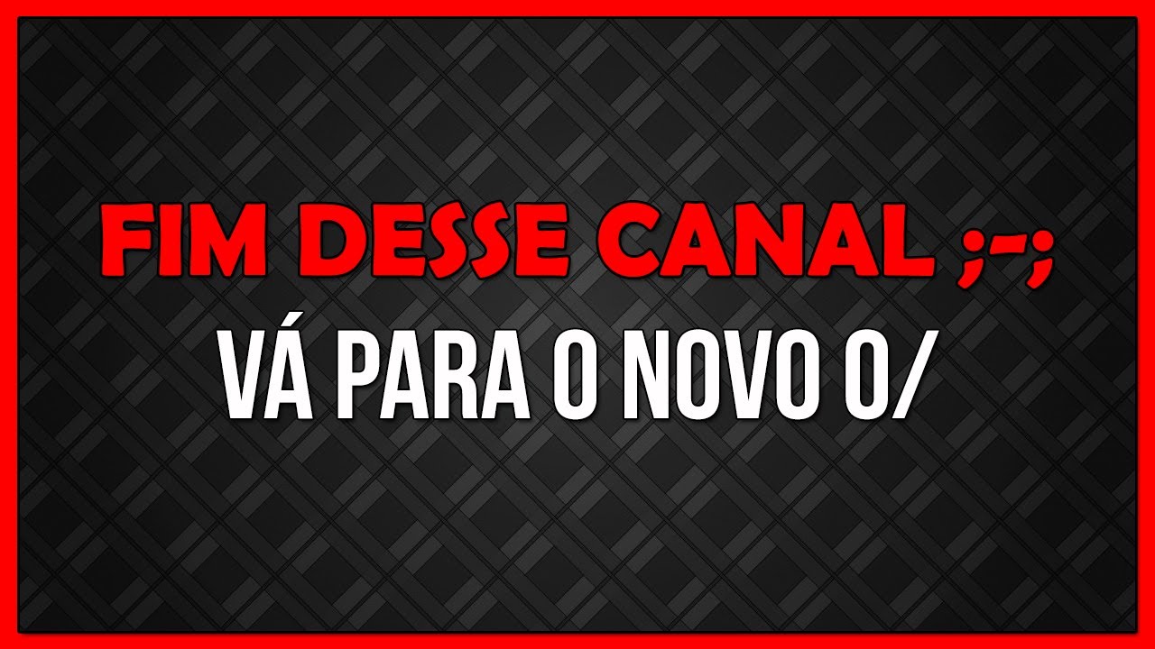 MUDAN&Ccedil;A DE CANAL. Fim do GolimBR!
