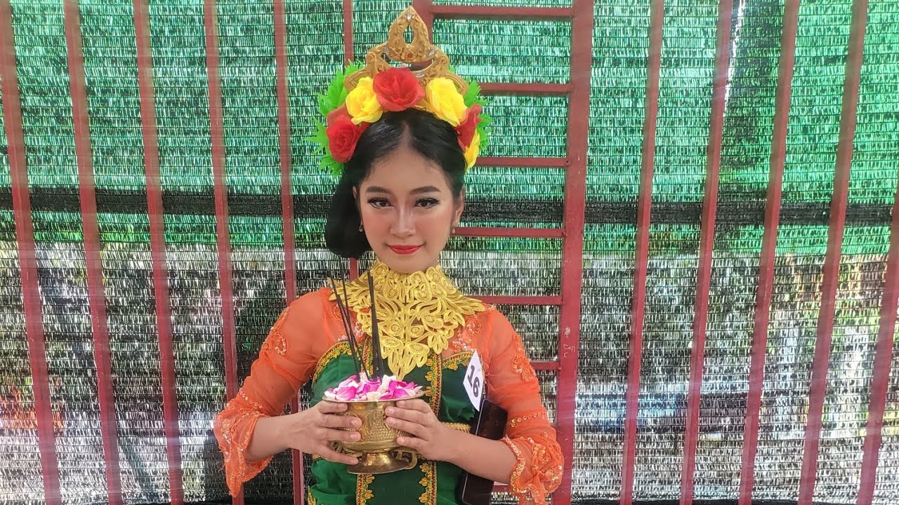 St.SEKAR BUDOYO | TALENT FADILLA MUTIARA | TARI SABUK MANGIR | LOMBA TARI DI HAJJ CHICKEN TUMPANG