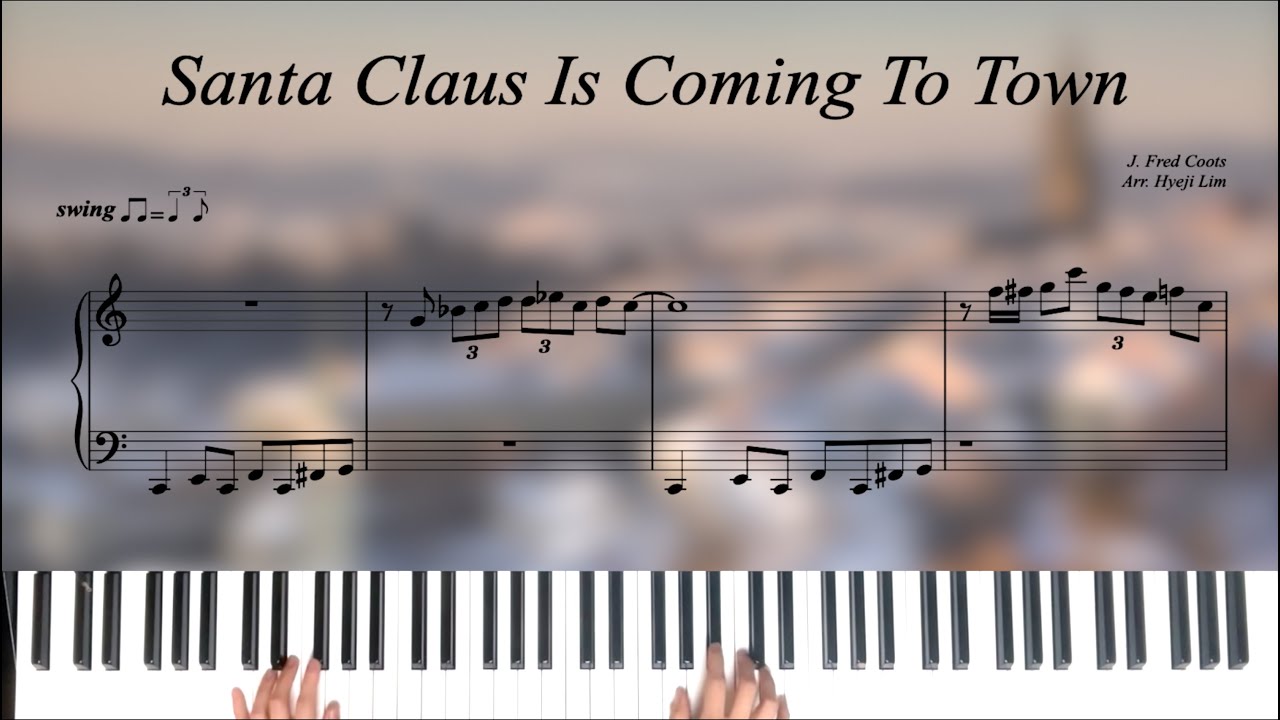 [Jazz ver.] Santa Claus Is Coming To Town