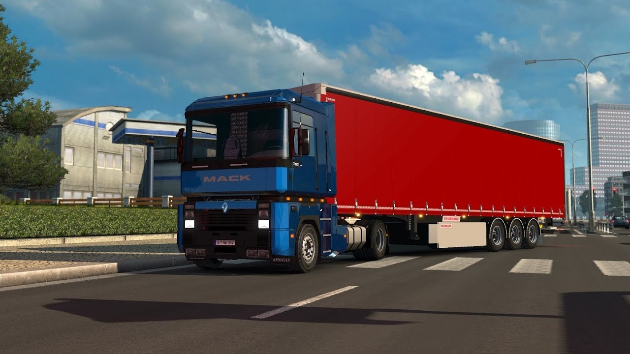 Euro Truck Simulator 2 Magnum Integral EE9 V8 sound