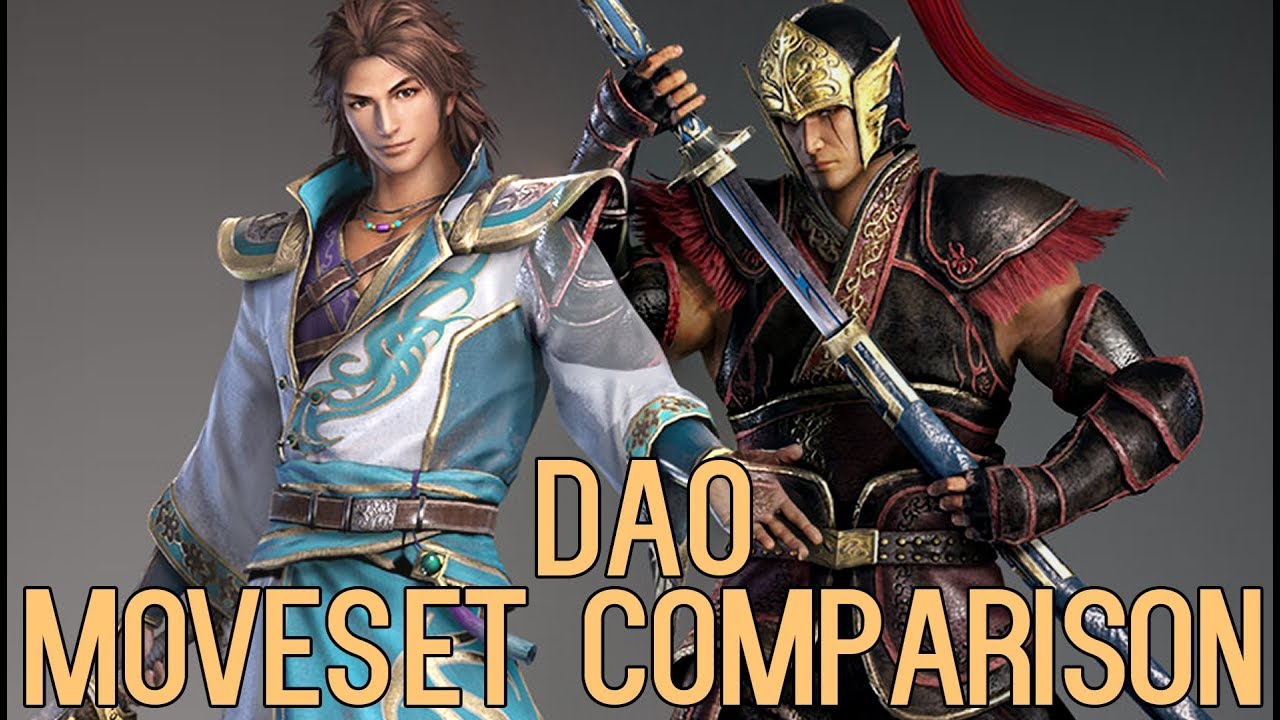 DYNASTY WARRIORS 9 Dao Moveset Comparison