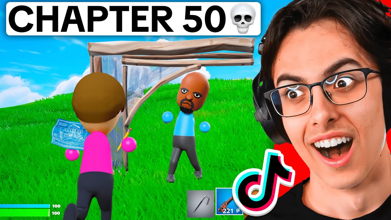 Реакция на запрещенные TikTok-сообщения из Fortnite!