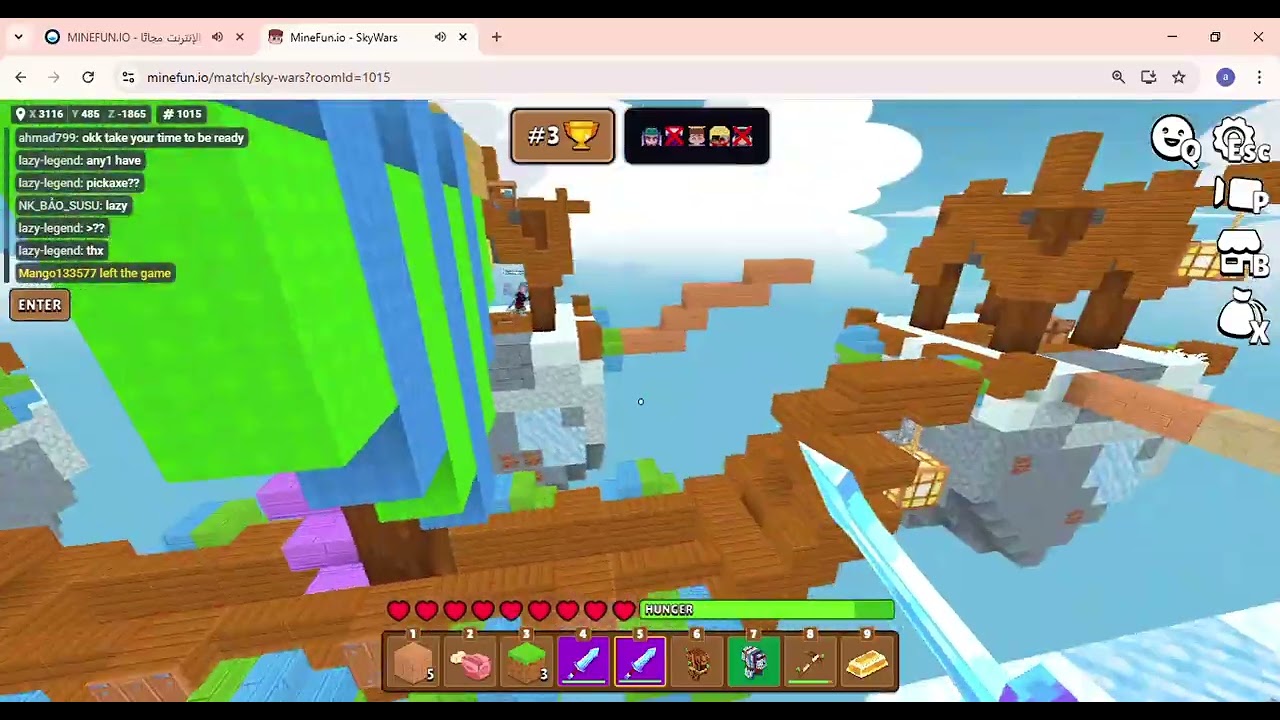 mainfun sky wars waith friends
