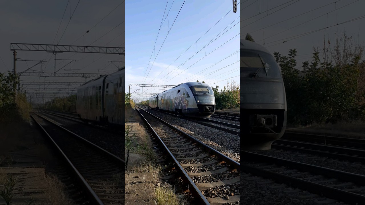 Un Desiro trec&acirc;nd prin Halta Carpați cu un mecanic de treabă
