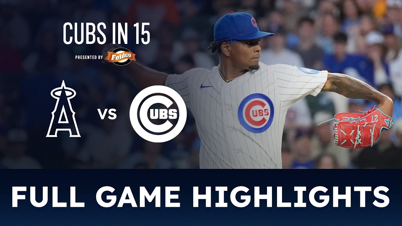Видеообзор матча MLB между командами Chicago Cubs и Los Angeles Angels (30 марта 2026 г.) | Marqu...