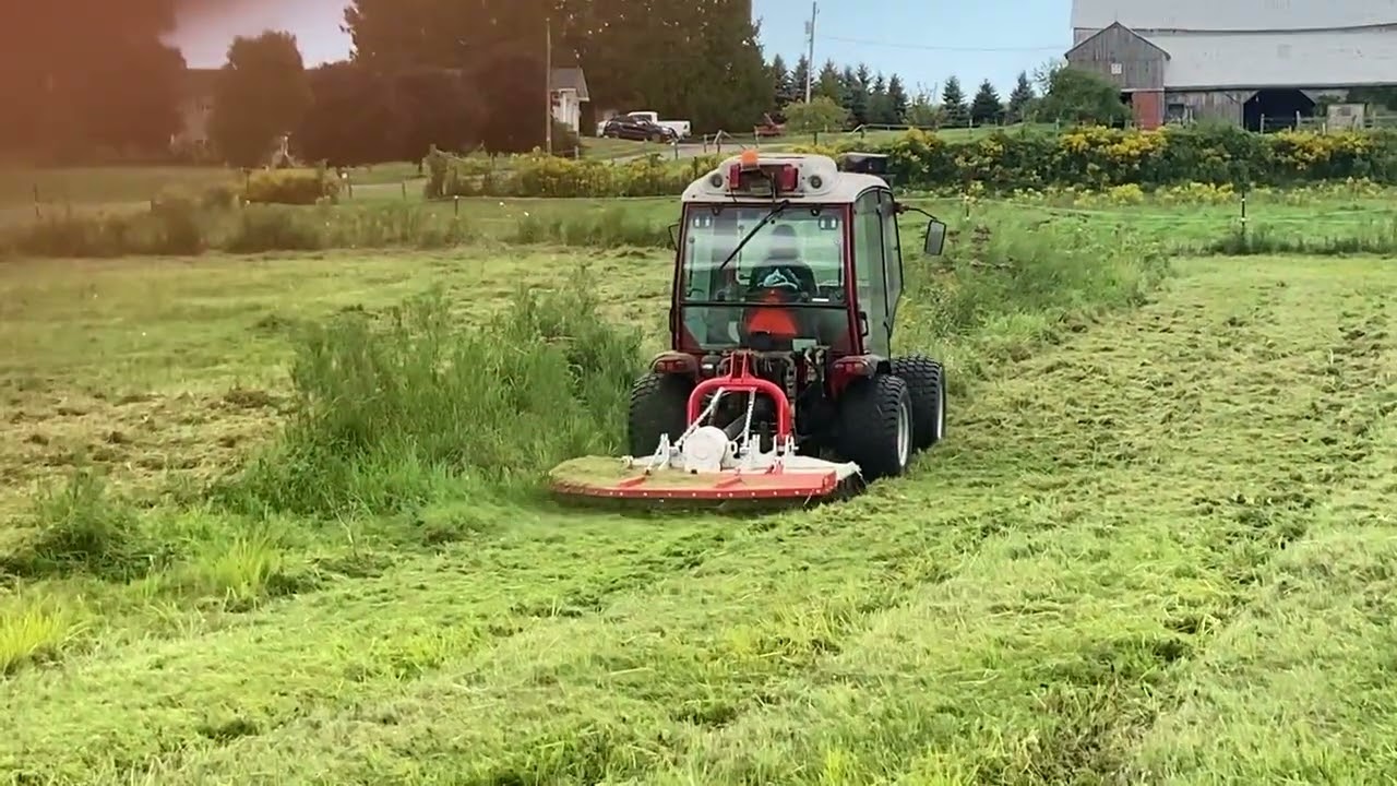 Antonio Carraro with Giemme chain Rotary Mower