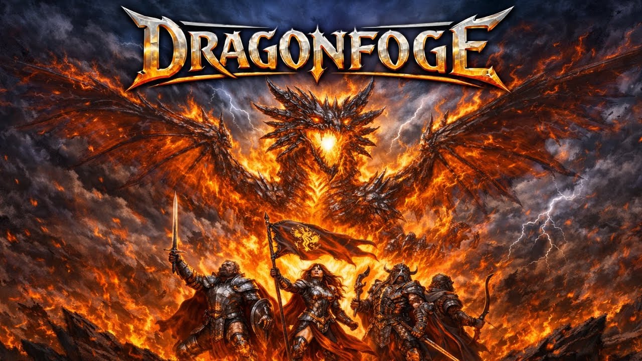 DRAGONFOGE – “DRAGONS OF THE ETERNAL PYRE” ( Power Metal ) 