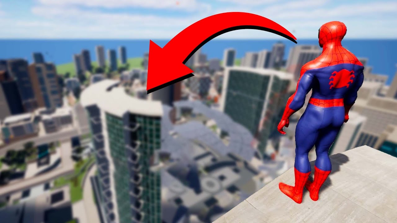 SPIDER-MAN PARKOUR IN SKATE 3! (Rooftops & Alleys)