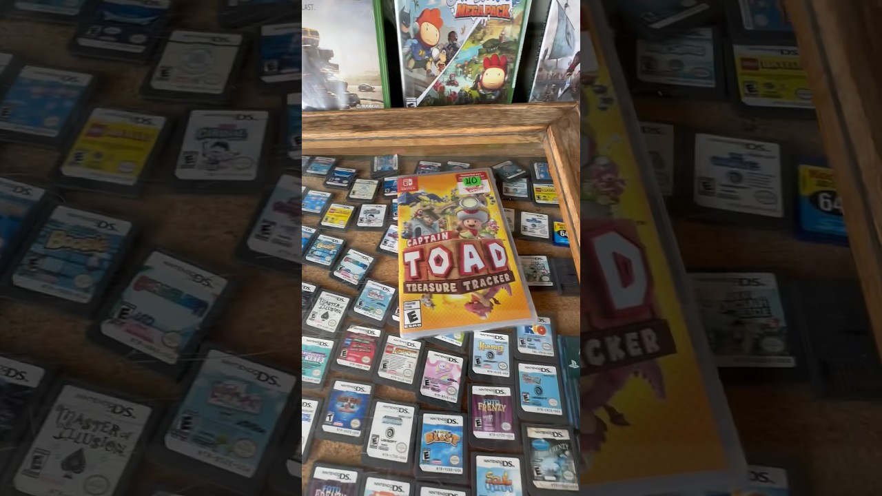 Flea Market Game Hunting Finds