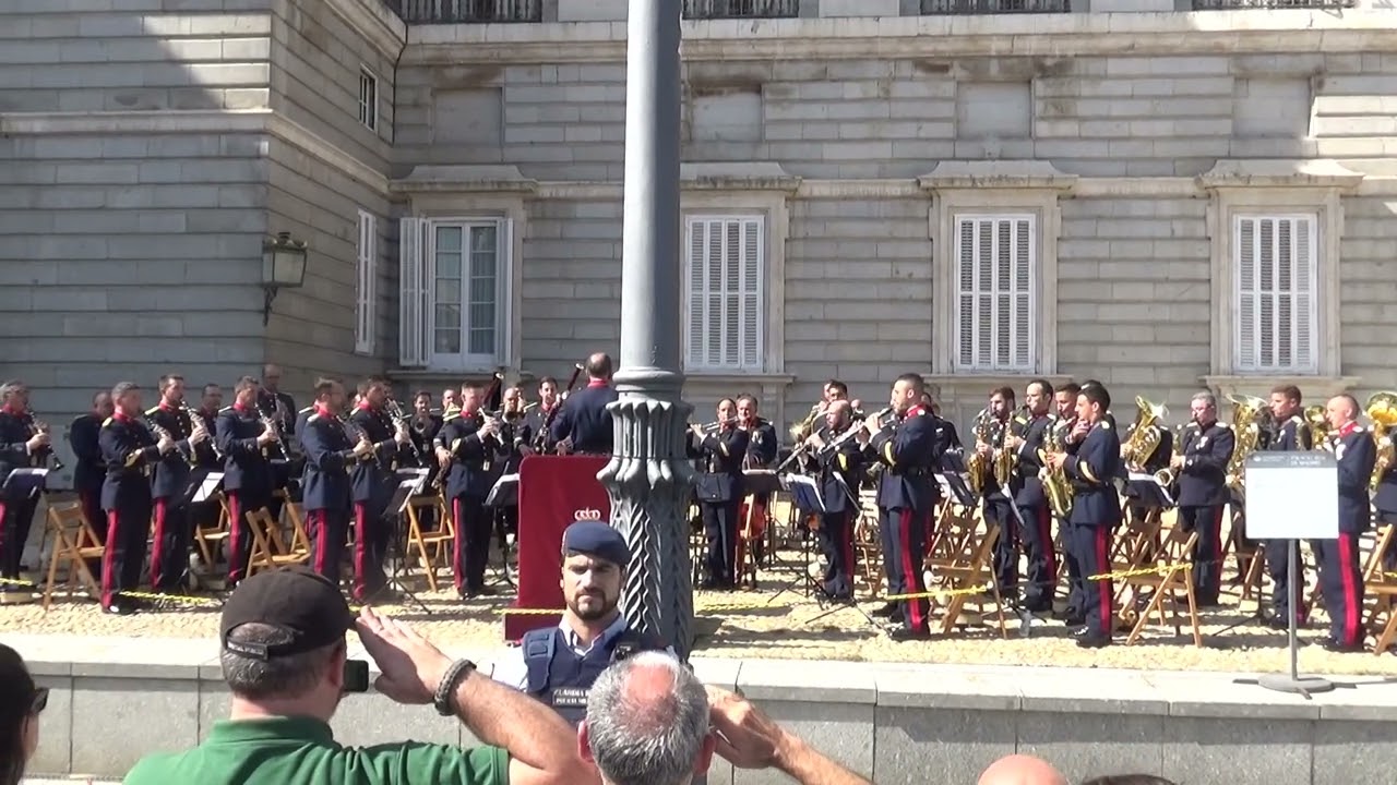 Military Band of the Royal Guard Spain at the Royal Palace