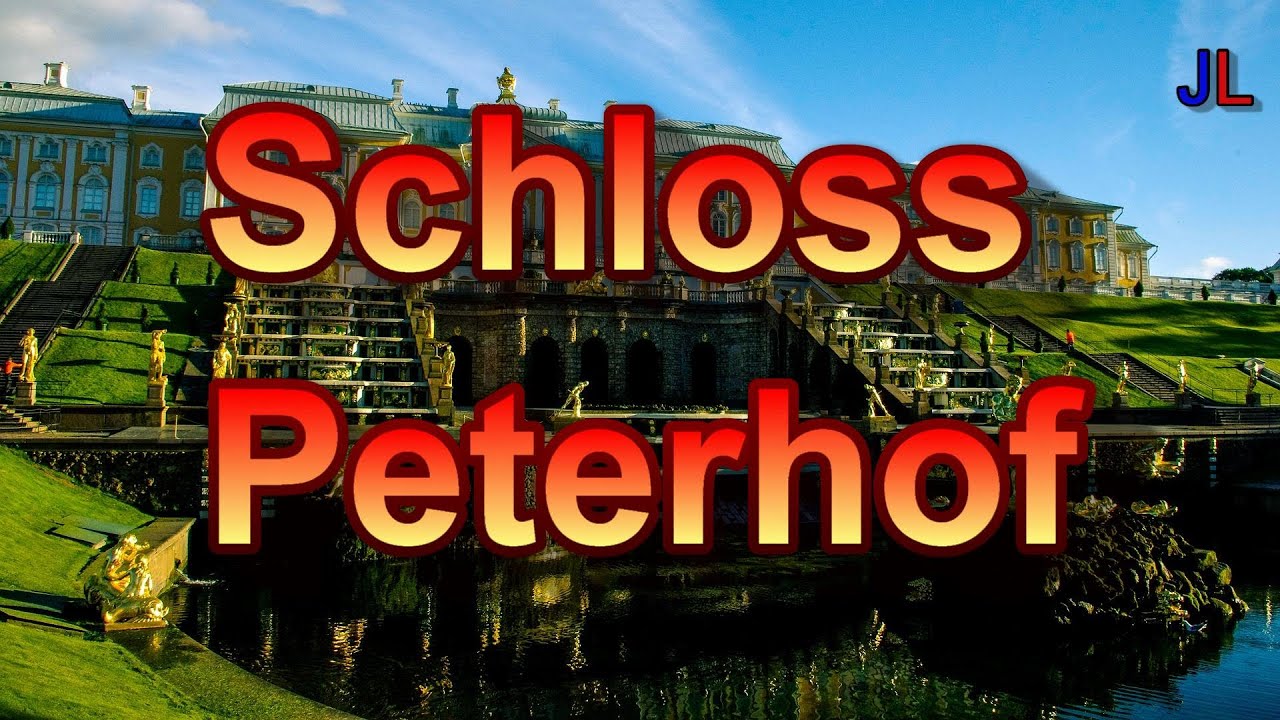 Schloss Peterhof - Peterhof Palace -  Palais de Peterhof - Большой петергофский дворец -