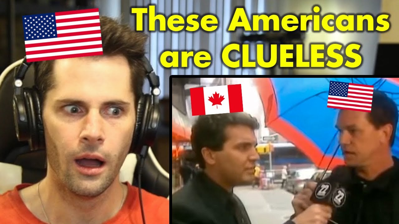 American Reacts to Rick Mercer Talking to Americans | Part 1