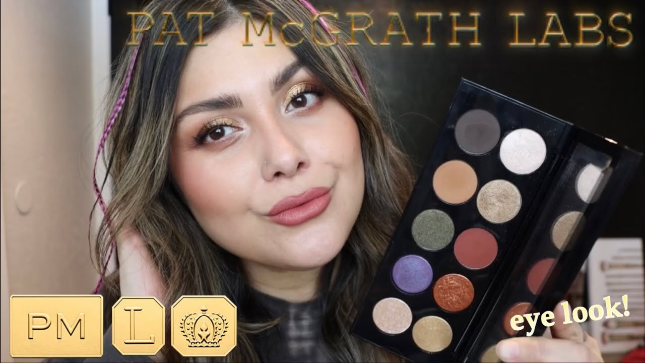 Pat McGrath Mothership VI: Midnight Sun | going through my Pat McGrath palette collection 🤩