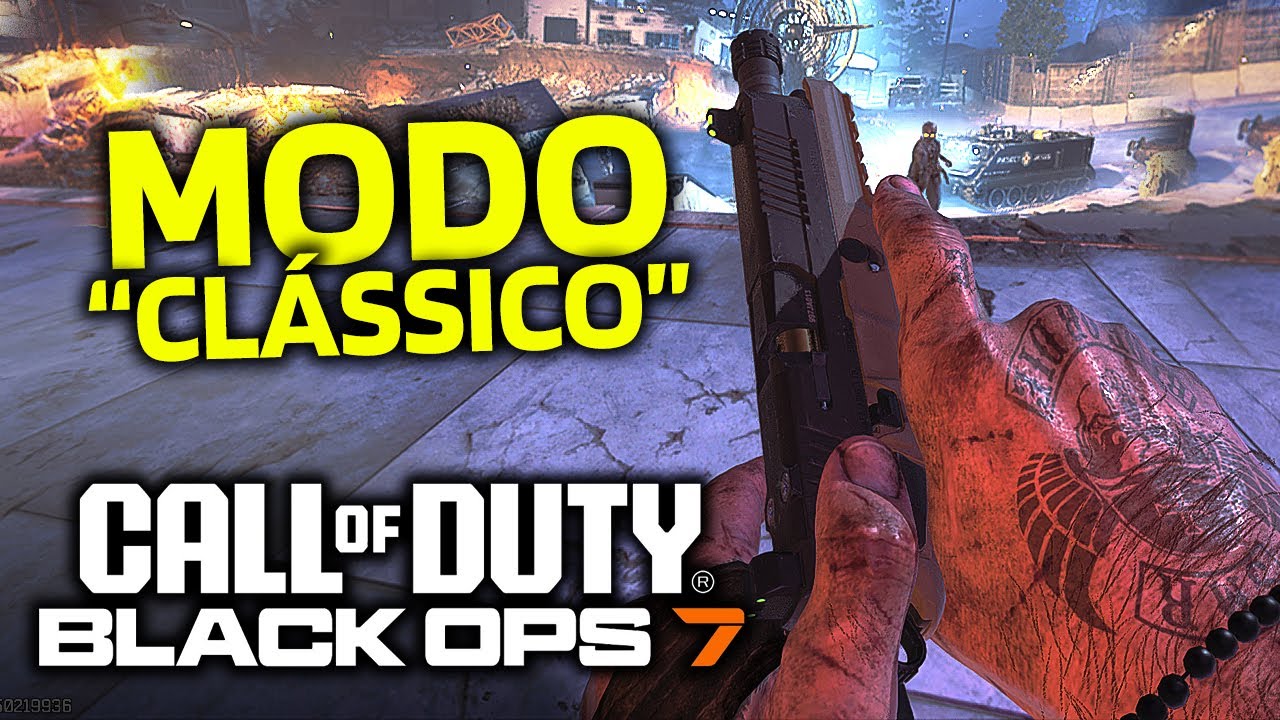Joguei o MODO CL&Aacute;SSICO de BLACK OPS 7 e ME SURPREENDI!!!