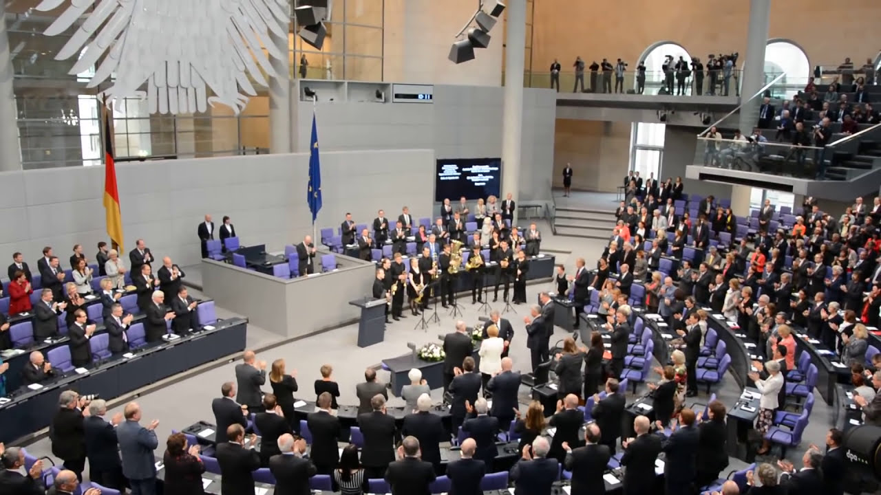 Hymn europejski w Bundestagu