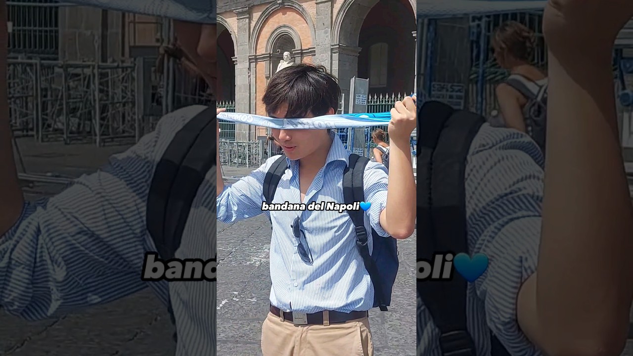 coreano prova ad attraversare la piazza Plebescito secondo leggenda