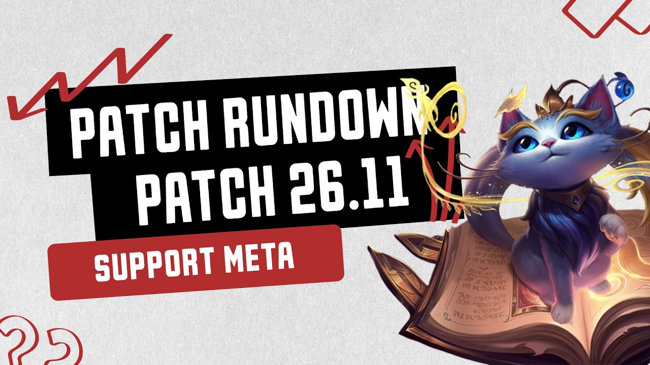 Обзор патча 26.11 &mdash; Мета поддержки &mdash; League of Legends