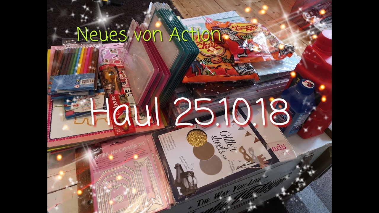 Action HAUL 25.10.18 { NEUE Folder, NEUE Stanzen etc. }