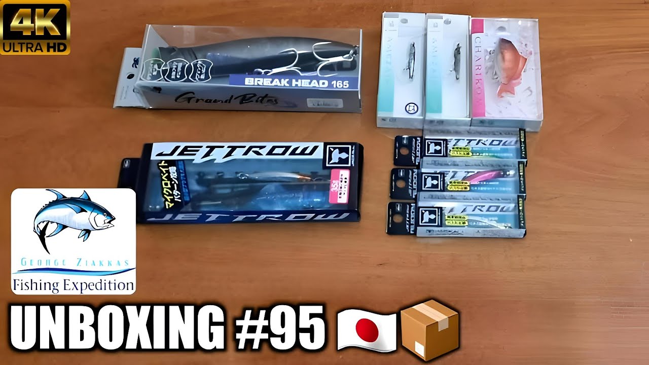 Unboxing #95 Fishing Lures, Jigs, Tackle from Japan