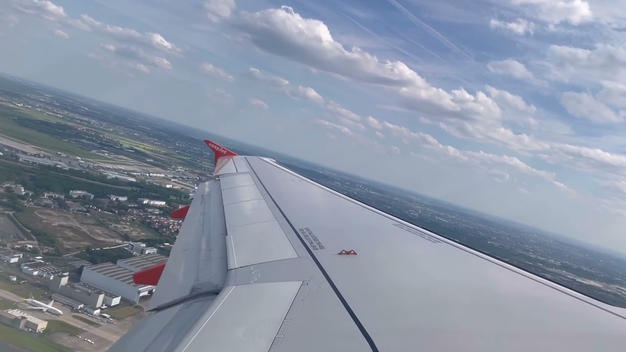 ✈️ Takeoff from Paris CDG | easyJet A319