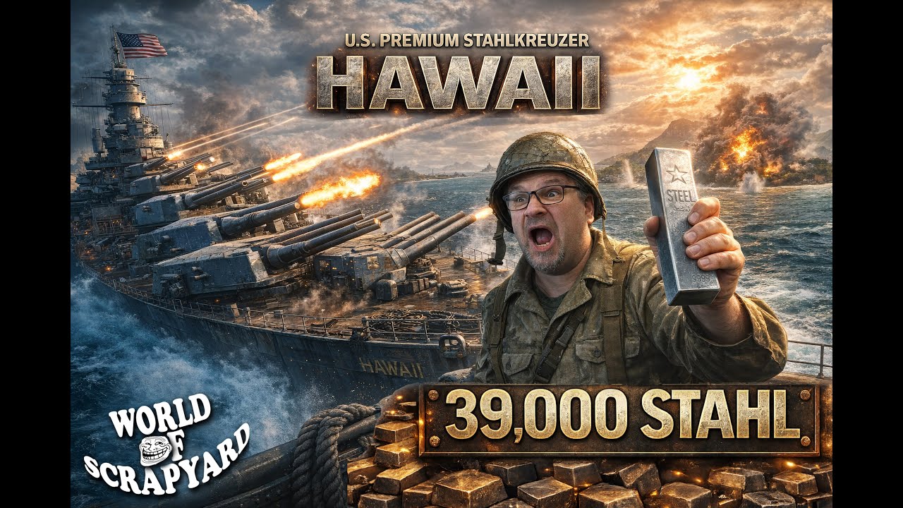 HAWAII im Test | Wargamings Stahl-Gambling kickt HART | World of Warships