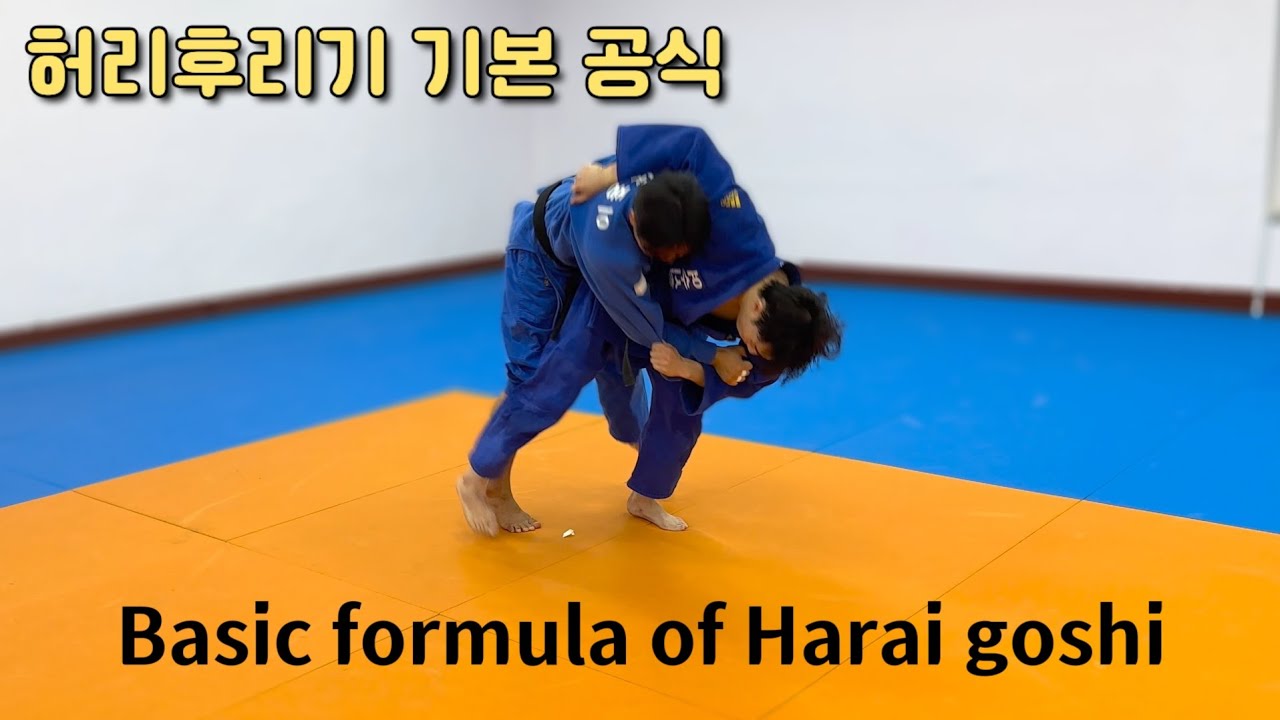 허리후리기 기본 공식 따라 하세요! Follow the basic formula of Harai goshi 