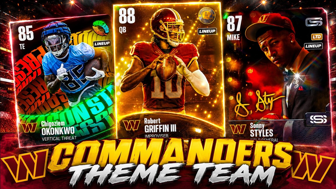 The Washington Commanders Theme Team!
